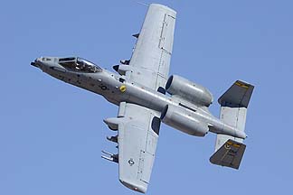 Fairchild-Republic A-10C Thunderbolt II (Warthog) 82-0663 of the 357th Fighter Squadron Dragons, February 2, 2012